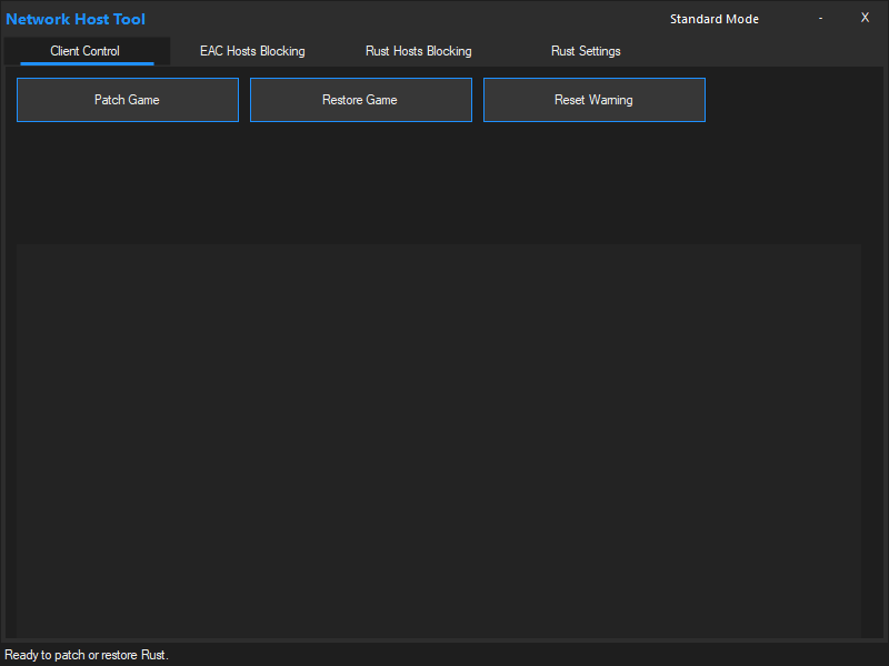Network Tool Usermode
